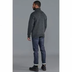 Promo 👍 The Modern Submariner - Roll Neck Merino Wool Jumper Charcoal By Paul James Knitwear 👍 -us-Paul James Knitwear Sales 2022 antodqb38rcayhrfxiyg