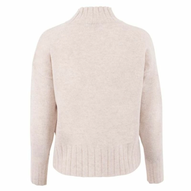 Outlet π― Womens 100% Lambswool Grown On Neck Jumper - Neutrals By Paul James Knitwear π 5 Outlet π― Womens 100% Lambswool Grown On Neck Jumper - Neutrals By Paul James Knitwear π - Image 3