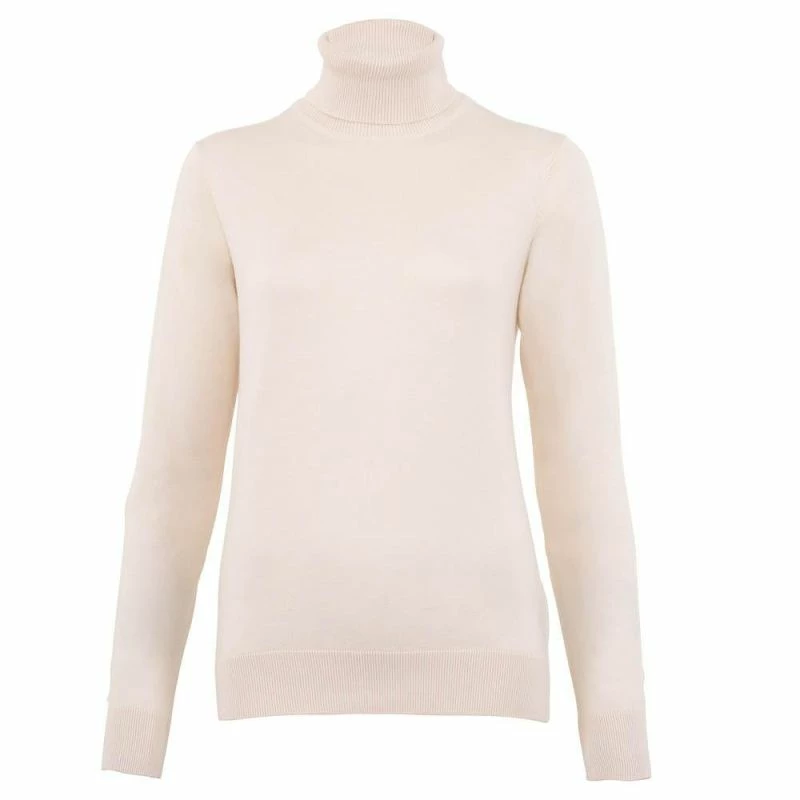 Wholesale π Womens Ultra-Fine Cotton Roll Neck Long Sleeve Terri Jumper - Ecru By Paul James Knitwear 𧨠3 Wholesale π Womens Ultra-Fine Cotton Roll Neck Long Sleeve Terri Jumper - Ecru By Paul James Knitwear π§¨