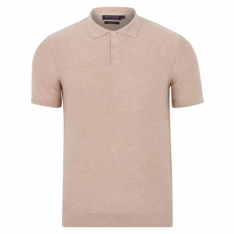 Best Sale π― Mens Midweight 100% Cotton Short Sleeve Polo Zachary π Shirt - Sand By Paul James Knitwear 𧨠3 Best Sale π― Mens Midweight 100% Cotton Short Sleeve Polo Zachary π Shirt - Sand By Paul James Knitwear π§¨
