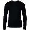 Wholesale ✔️ Mens Extra Fine Merino Wool Crew Neck Callington Jumper - Black By Paul James Knitwear 😉 -us-Paul James Knitwear Sales 2022 bmulevmaanxaqojjjtyz