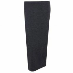Flash Sale 👏 Womens Pure Extra Fine Merino Wool Long 👗 Skirt - Charcoal By Paul James Knitwear 😀
