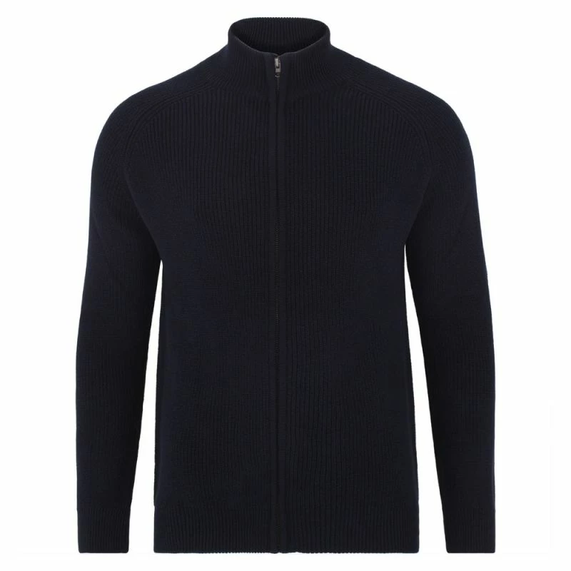 Wholesale π Mens Midweight 100% Cotton High Neck Ribbed Zip Through Daniel Jumper - Navy By Paul James Knitwear β€οΈ 3 Wholesale π Mens Midweight 100% Cotton High Neck Ribbed Zip Through Daniel Jumper - Navy By Paul James Knitwear β€οΈ