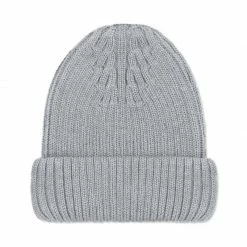 Buy ✔️ 100% Extra Fine Merino Beanie Light Grey By Paul James Knitwear 👏