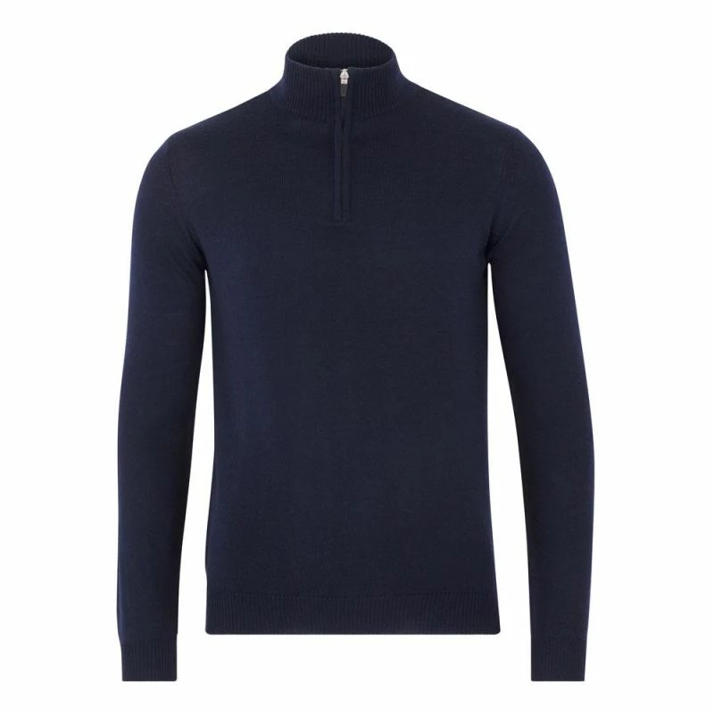 Coupon π€© Mens Extra Fine Merino Wool Quarter Zip Jumper - Navy By Paul James Knitwear 𧨠3 Coupon π€© Mens Extra Fine Merino Wool Quarter Zip Jumper - Navy By Paul James Knitwear π§¨