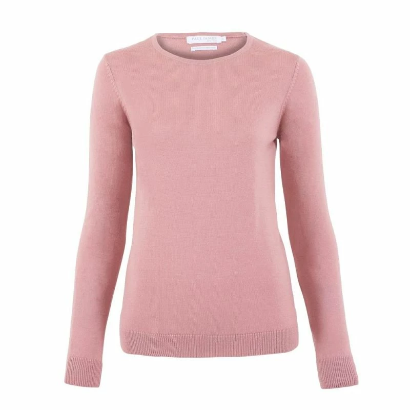 Coupon π Womens Pure Extra Fine Merino Wool Crew Neck Hannah Jumper - Rose Pink By Paul James Knitwear π₯ 3 Coupon π Womens Pure Extra Fine Merino Wool Crew Neck Hannah Jumper - Rose Pink By Paul James Knitwear π₯