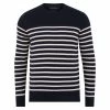 Brand new 💯 Mens 100% Cotton Striped Breton Allen Sweater - Navy By Paul James Knitwear 🔥 -us-Paul James Knitwear Sales 2022 dwzgi5xpq6vficgydff8