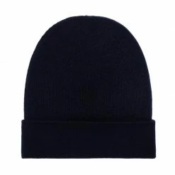 Best Sale 😀 Lightweight 100% Extra Fine Merino Fisherman Beanie Navy By Paul James Knitwear ⭐
