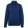 Budget 😉 Womens Pure Cotton Lightweight Submariner Roll Neck Jumper - Insignia Blue By Paul James Knitwear 🎉 -us-Paul James Knitwear Sales 2022 edx3ecfkrtdslj4yptlt