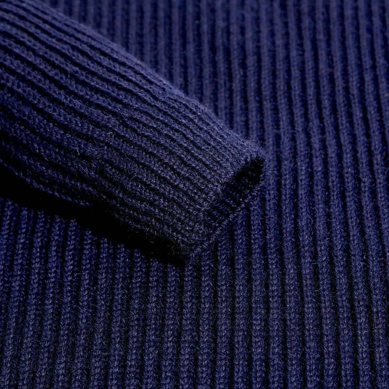 Best deal π₯ Mens Chunky British Wool Ribbed Shooting Jumper - Navy By Paul James Knitwear 𧨠9 Best deal π₯ Mens Chunky British Wool Ribbed Shooting Jumper - Navy By Paul James Knitwear 𧨠- Image 7