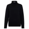 Wholesale 🛒 Womens Pure Cotton Lightweight Submariner Roll Neck Jumper - Black By Paul James Knitwear 🧨 -us-Paul James Knitwear Sales 2022 eotvd1rontsgg3opz0iy