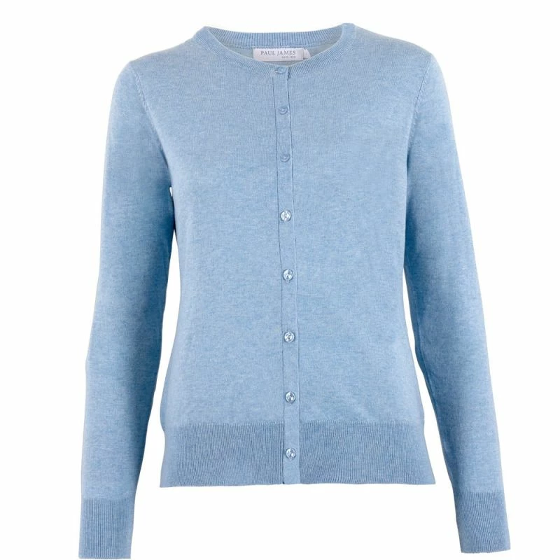 Top 10 π Womens Ultra-Fine Cotton Button Through Thea Cardigan - Sky Blue By Paul James Knitwear π 3 Top 10 π Womens Ultra-Fine Cotton Button Through Thea Cardigan - Sky Blue By Paul James Knitwear π