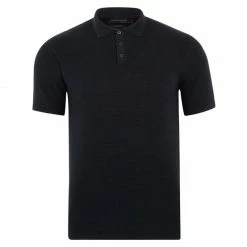 Coupon 🌟 Mens Lightweight 100% Cotton Tuck Stitch Samuel Polo 👕 Shirt - Olive By Paul James Knitwear 🛒