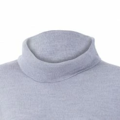 Best deal 😀 Womens Pure Extra Fine Merino Wool Oversized Roll Neck Henrietta Jumper - Light Grey By Paul James Knitwear ⌛ -us-Paul James Knitwear Sales 2022 gun92kktlhthmoxyj6bc