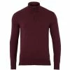 Hot Sale 👍 Mens 100% Cotton Lightweight Zip Neck Foster Jumper - Tawny Port By Paul James Knitwear 🔔 -us-Paul James Knitwear Sales 2022 h7hmvkpduk33fncu3bx0