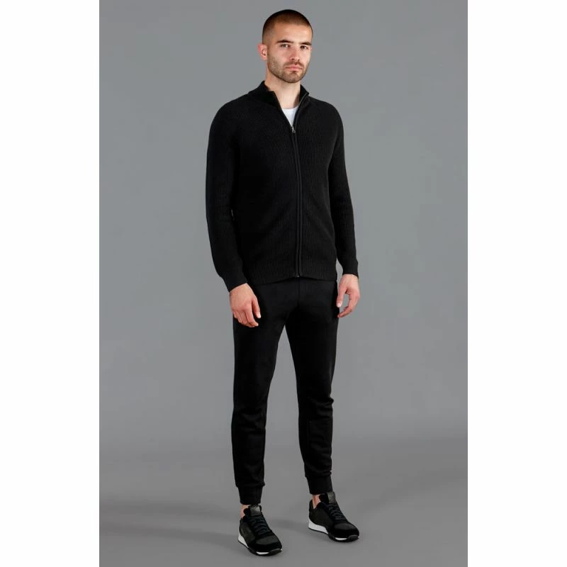 Cheapest π Mens Midweight 100% Cotton High Neck Ribbed Zip Through Daniel Jumper - Black By Paul James Knitwear π₯° 8 Cheapest π Mens Midweight 100% Cotton High Neck Ribbed Zip Through Daniel Jumper - Black By Paul James Knitwear π₯° - Image 6