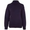 Coupon 🥰 Womens Pure Cotton Heavyweight Submariner Roll Neck Jumper Tabitha - Blackcurrant By Paul James Knitwear 🔥 -us-Paul James Knitwear Sales 2022 iiwcepdduxfbhlrwgwhy