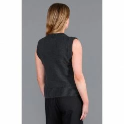 Hot Sale π Womens Midweight 100% Cotton Crew Neck Sleeveless Faye Jumper - Anthracite By Paul James Knitwear π 7 Hot Sale π Womens Midweight 100% Cotton Crew Neck Sleeveless Faye Jumper - Anthracite By Paul James Knitwear π -us-Paul James Knitwear Sales 2022 janwojvrmgpe2iwppdnu