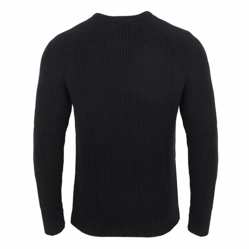 Promo π Mens 100% Cotton Fisherman Rib Knit Clark Jumper Black By Paul James Knitwear β¨ 4 Promo π Mens 100% Cotton Fisherman Rib Knit Clark Jumper Black By Paul James Knitwear β¨ - Image 2