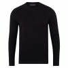 Best deal 🥰 Mens Heavyweight Fitted Supima Cotton Long Sleeve Owen Top - Black By Paul James Knitwear ⭐ -us-Paul James Knitwear Sales 2022 jwce7p2jshmyytzteg9t