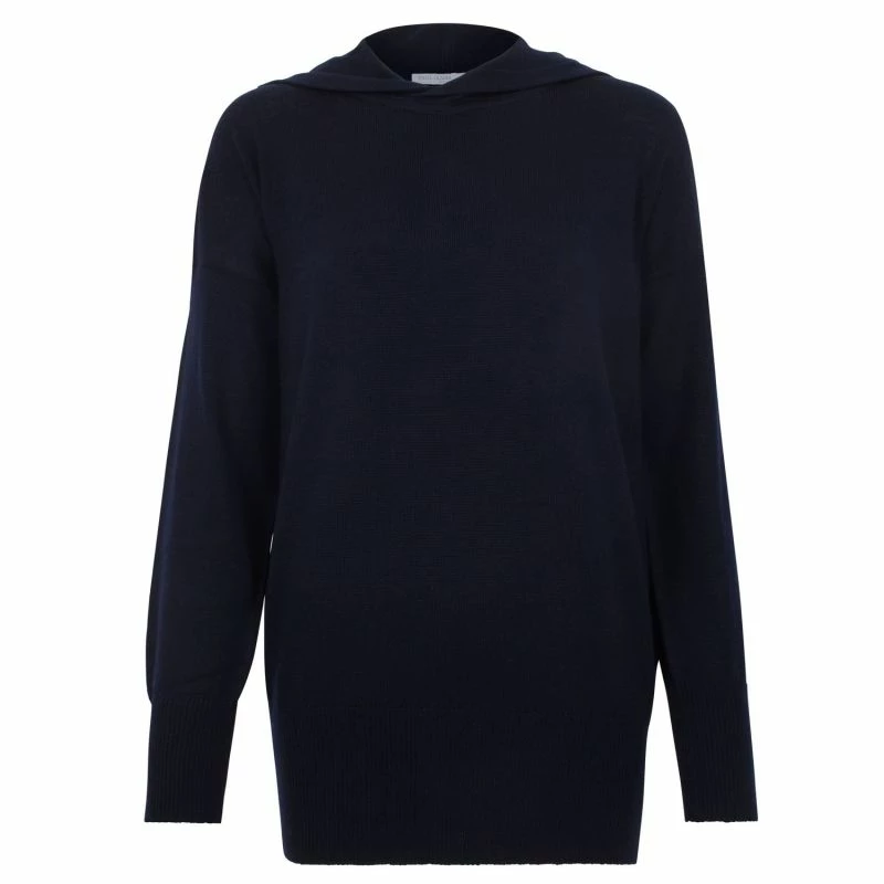Top 10 π Women's Pure Extra Fine Merino Wool Relaxed Fit Hooded Hope Jumper - Navy By Paul James Knitwear π― 3 Top 10 π Women's Pure Extra Fine Merino Wool Relaxed Fit Hooded Hope Jumper - Navy By Paul James Knitwear π―