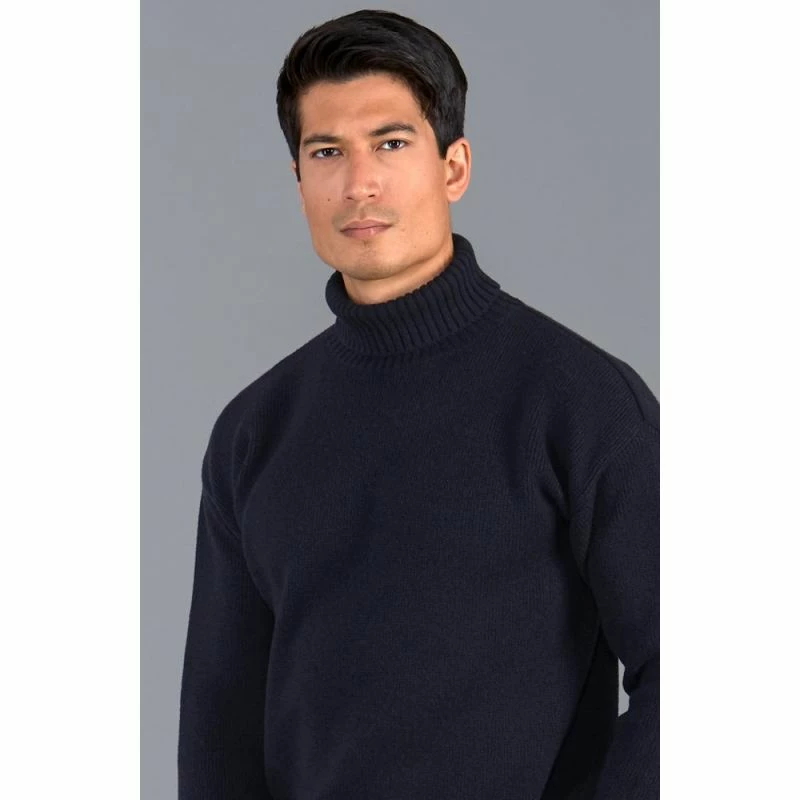 Cheapest ⭐ Mens Merino Cashmere Submariner Roll Neck Alessandro Jumper - Submarine By Paul James Knitwear ⭐ 4 Cheapest ⭐ Mens Merino Cashmere Submariner Roll Neck Alessandro Jumper - Submarine By Paul James Knitwear ⭐ - Image 2