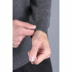Deals 🌟 Mens 100% Cashmere Crew Neck Rohan Jumper - Derby Grey By Paul James Knitwear 🎉 -us-Paul James Knitwear Sales 2022 kdu9kntedkyv9cewfpg5