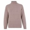 Best Pirce 🤩 Womens Pure Cotton Heavyweight Submariner Roll Neck Tabitha Jumper - Mushroom By Paul James Knitwear ✨ -us-Paul James Knitwear Sales 2022 kihhuuromnezqtof4loi