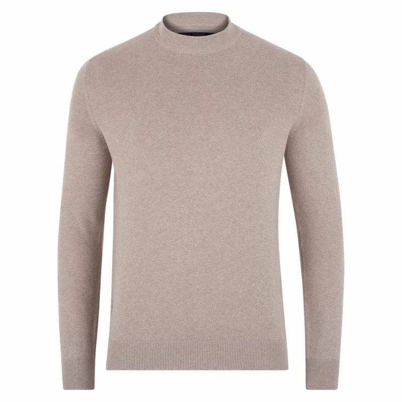 Top 10 π Mens 100% Cotton Narrow Mock Turtleneck Jumper Fawn By Paul James Knitwear β 3 Top 10 π Mens 100% Cotton Narrow Mock Turtleneck Jumper Fawn By Paul James Knitwear β