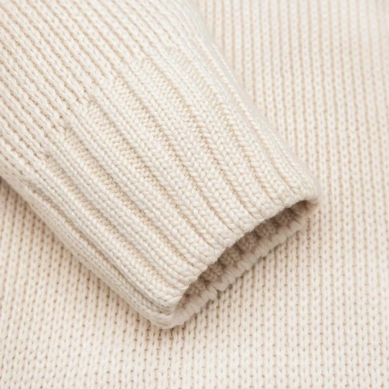 Cheap π₯° Mens 100% Cotton Submariner Roll Neck Jumper Ecru By Paul James Knitwear βοΈ 6 Cheap π₯° Mens 100% Cotton Submariner Roll Neck Jumper Ecru By Paul James Knitwear βοΈ - Image 4