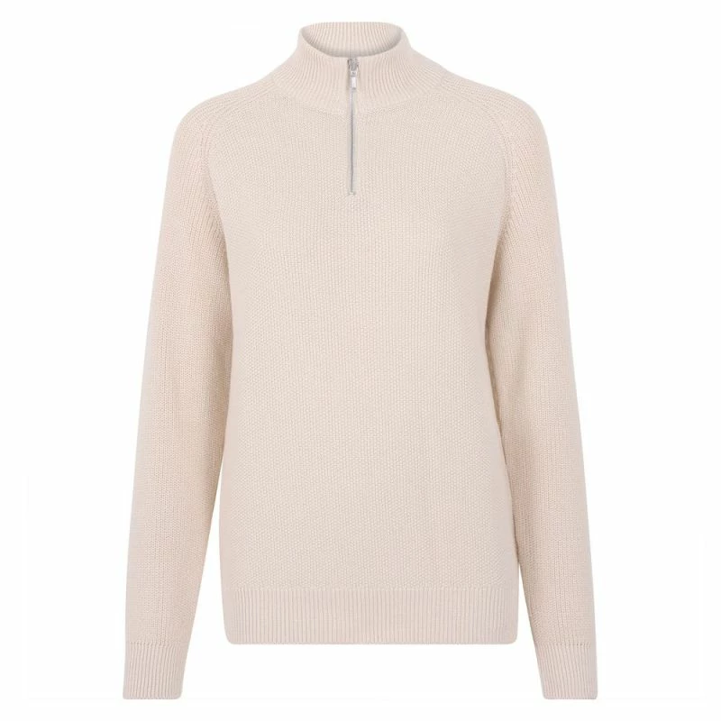 Best reviews of π Womens Midweight 100% Cotton Quarter Zip Textured Frankie Jumper - Ecru By Paul James Knitwear π 3 Best reviews of π Womens Midweight 100% Cotton Quarter Zip Textured Frankie Jumper - Ecru By Paul James Knitwear π