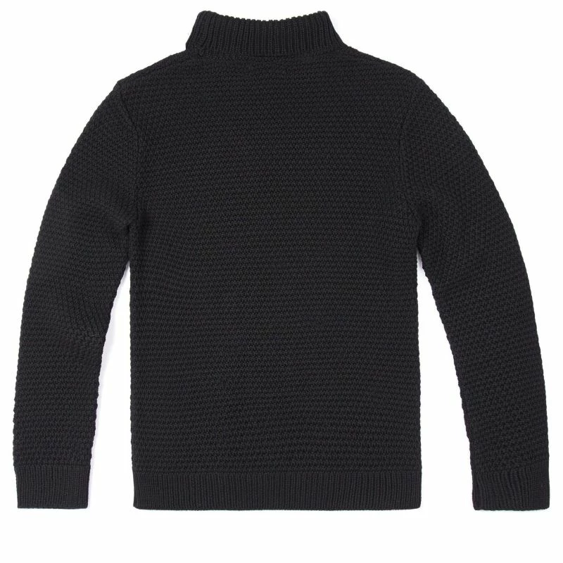 Best Sale ✨ Mens Merino Wool Fishermans Roll Neck Moss Stitch Jumper Black By Paul James Knitwear ❤️ 9 Best Sale ✨ Mens Merino Wool Fishermans Roll Neck Moss Stitch Jumper Black By Paul James Knitwear ❤️ - Image 7
