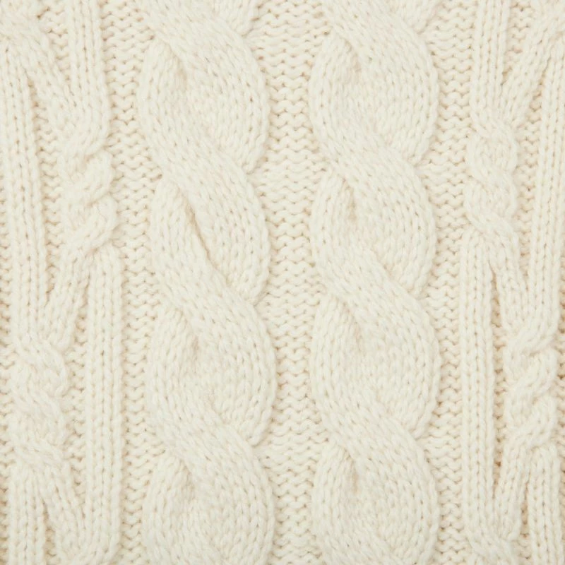 Coupon π Womens 100% Chunky Merino Wool Vintage Aran Cropped Mia Jumper Ecru By Paul James Knitwear π 8 Coupon π Womens 100% Chunky Merino Wool Vintage Aran Cropped Mia Jumper Ecru By Paul James Knitwear π - Image 6