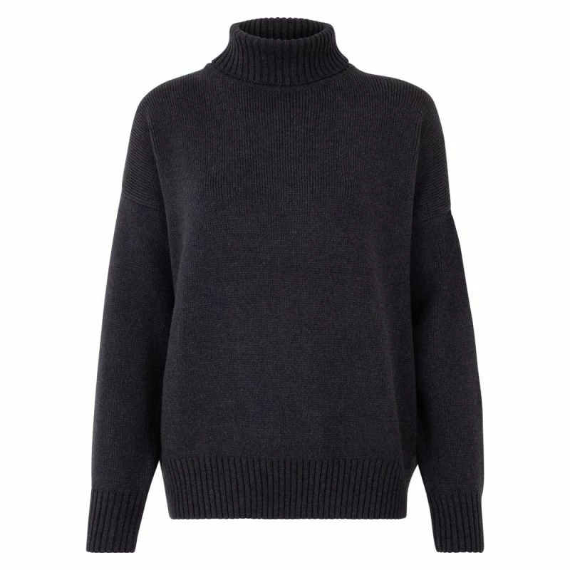 New π€© Womens Midweight 100% Cotton Relaxed Fit Submariner Jumper - Anthracite By Paul James Knitwear β 3 New π€© Womens Midweight 100% Cotton Relaxed Fit Submariner Jumper - Anthracite By Paul James Knitwear β