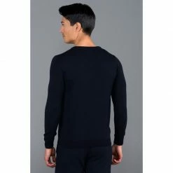 Hot Sale 💯 Mens Extra Fine Merino Wool V-Neck Chester Jumper - Navy By Paul James Knitwear 🥰 -us-Paul James Knitwear Sales 2022 mjwocd4xpqhxz7kiksqd