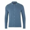 Best Pirce 🔔 Mens 100% Cotton Knitted 👚 Shirt - Bluestone By Paul James Knitwear 🌟 -us-Paul James Knitwear Sales 2022 mrs1xxc63uezrgvmgepi