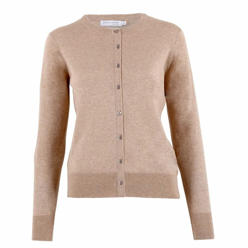 Hot Sale π€© Women's Ultra-Fine Cotton Button Through Thea Cardigan - Pebble By Paul James Knitwear π 3 Hot Sale π€© Women's Ultra-Fine Cotton Button Through Thea Cardigan - Pebble By Paul James Knitwear π