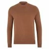 New 👏 Mens 100% Cotton Narrow Mock Turtleneck Jumper Camel By Paul James Knitwear 🥰 -us-Paul James Knitwear Sales 2022 nbqxjb4g5x3er0fjfqpg