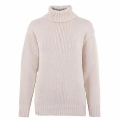 Best reviews of 🥰 Womens Pure Cotton Heavyweight Submariner Roll Neck Jumper Tabitha - Ecru By Paul James Knitwear 😍