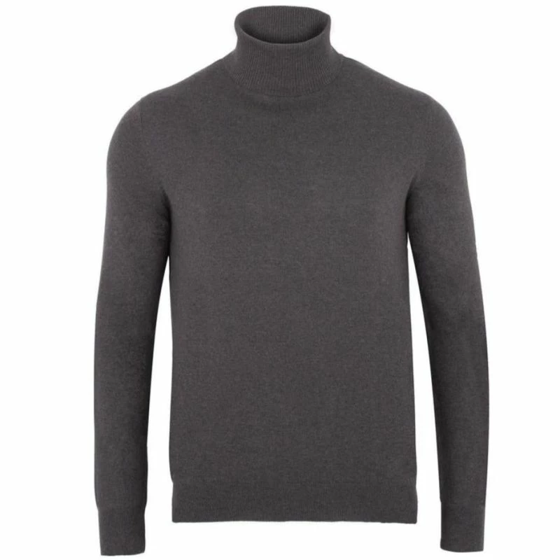 Deals π Mens 100% Ultra Fine Cotton Roll Neck Atwood Jumper - Charcoal By Paul James Knitwear π€© 3 Deals π Mens 100% Ultra Fine Cotton Roll Neck Atwood Jumper - Charcoal By Paul James Knitwear π€©