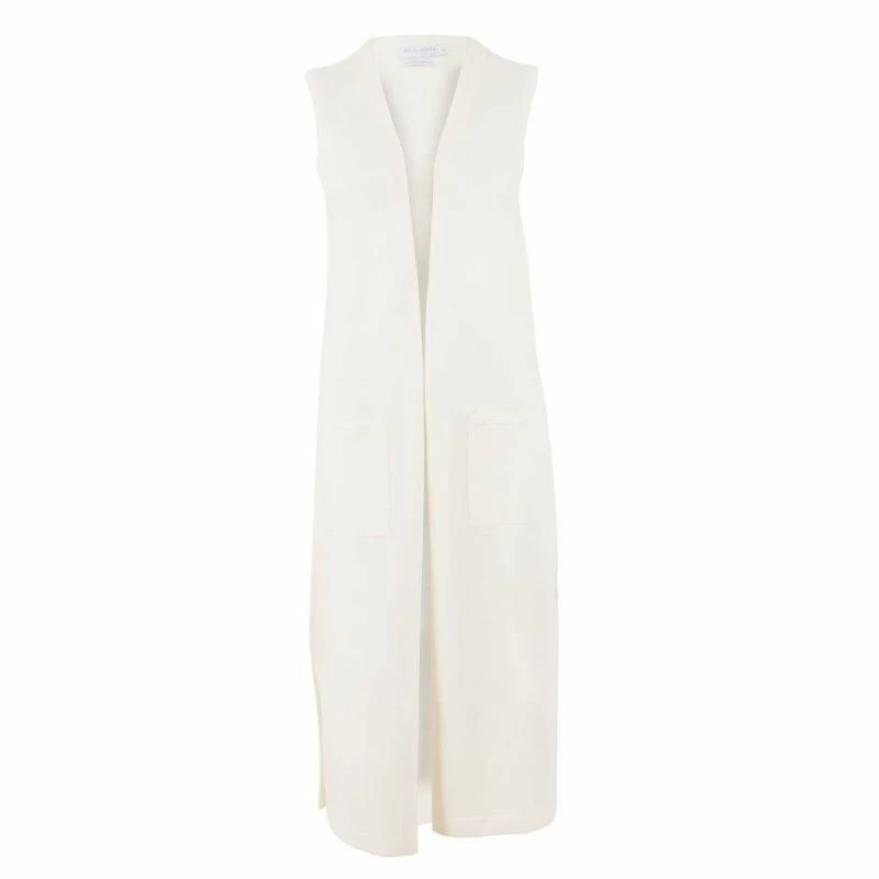 Brand new β Womens Pure Extra Fine Merino Wool Sleeveless Longline Cardigan Ecru By Paul James Knitwear π 3 Brand new β Womens Pure Extra Fine Merino Wool Sleeveless Longline Cardigan Ecru By Paul James Knitwear π