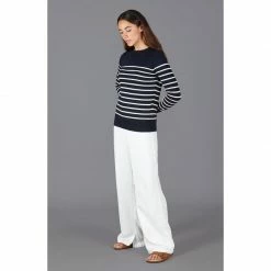 Brand new π Womens Ultra-Fine Cotton Breton Crew Neck Tavia Jumper - Navy By Paul James Knitwear π 9 Brand new π Womens Ultra-Fine Cotton Breton Crew Neck Tavia Jumper - Navy By Paul James Knitwear π -us-Paul James Knitwear Sales 2022 paioxflxgv37jzmldl4j