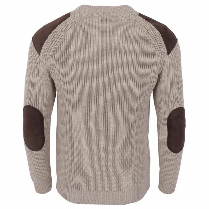 Best Pirce π Mens 100% Cotton Heavyweight Shooting Jumper - Fawn By Paul James Knitwear π 5 Best Pirce π Mens 100% Cotton Heavyweight Shooting Jumper - Fawn By Paul James Knitwear π - Image 3