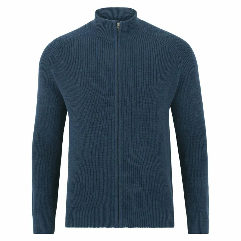 Brand new π₯ Mens Midweight 100% Cotton High Neck Ribbed Zip Through Daniel Jumper - Blue Melange By Paul James Knitwear β 3 Brand new π₯ Mens Midweight 100% Cotton High Neck Ribbed Zip Through Daniel Jumper - Blue Melange By Paul James Knitwear β