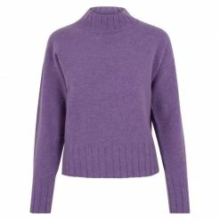 Brand new 🥰 Womens 100% Lambswool Grown On Neck Jumper - Dahlia By Paul James Knitwear ✔️