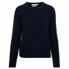 Flash Sale 💯 Womens 100% Cotton Heavyweight Fisherman Rib Jumper - Navy By Paul James Knitwear 👍 -us-Paul James Knitwear Sales 2022 qgsfkiqt0rcnogdyemrr