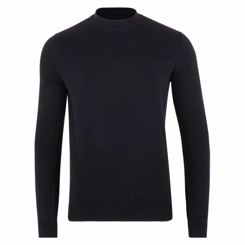 Best reviews of π Mens 100% Cotton Narrow Mock Turtleneck Jumper Black By Paul James Knitwear π 3 Best reviews of π Mens 100% Cotton Narrow Mock Turtleneck Jumper Black By Paul James Knitwear π