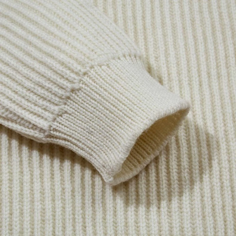 Best deal βοΈ Mens 100% Chunky Merino Wool Ribbed Jumper - Ecru By Paul James Knitwear π 5 Best deal βοΈ Mens 100% Chunky Merino Wool Ribbed Jumper - Ecru By Paul James Knitwear π - Image 3