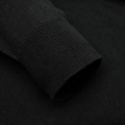 Buy 💯 Mens 100% Ultra Fine Cotton Mock Turtle Neck Spencer Jumper - Black By Paul James Knitwear ✨ -us-Paul James Knitwear Sales 2022 r0xkxz47gudxw8ncjucp