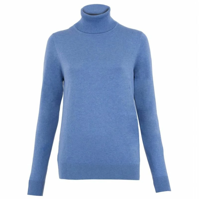 Brand new π₯° Womens Ultra-Fine Cotton Roll Neck Long Sleeve Terri Jumper - French Blue By Paul James Knitwear βοΈ 3 Brand new π₯° Womens Ultra-Fine Cotton Roll Neck Long Sleeve Terri Jumper - French Blue By Paul James Knitwear βοΈ